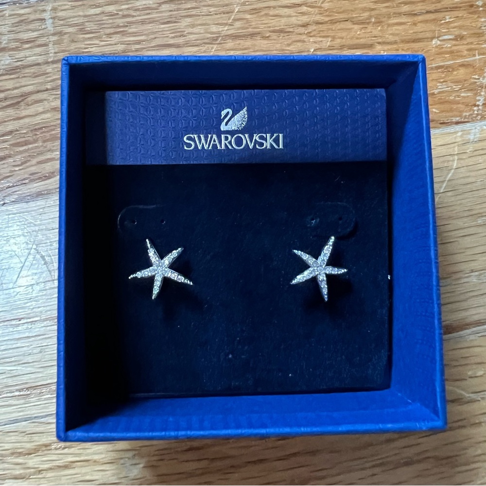 Swarovski Starfish Earrings